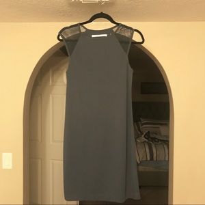 Susana Monaco sheath grey dress